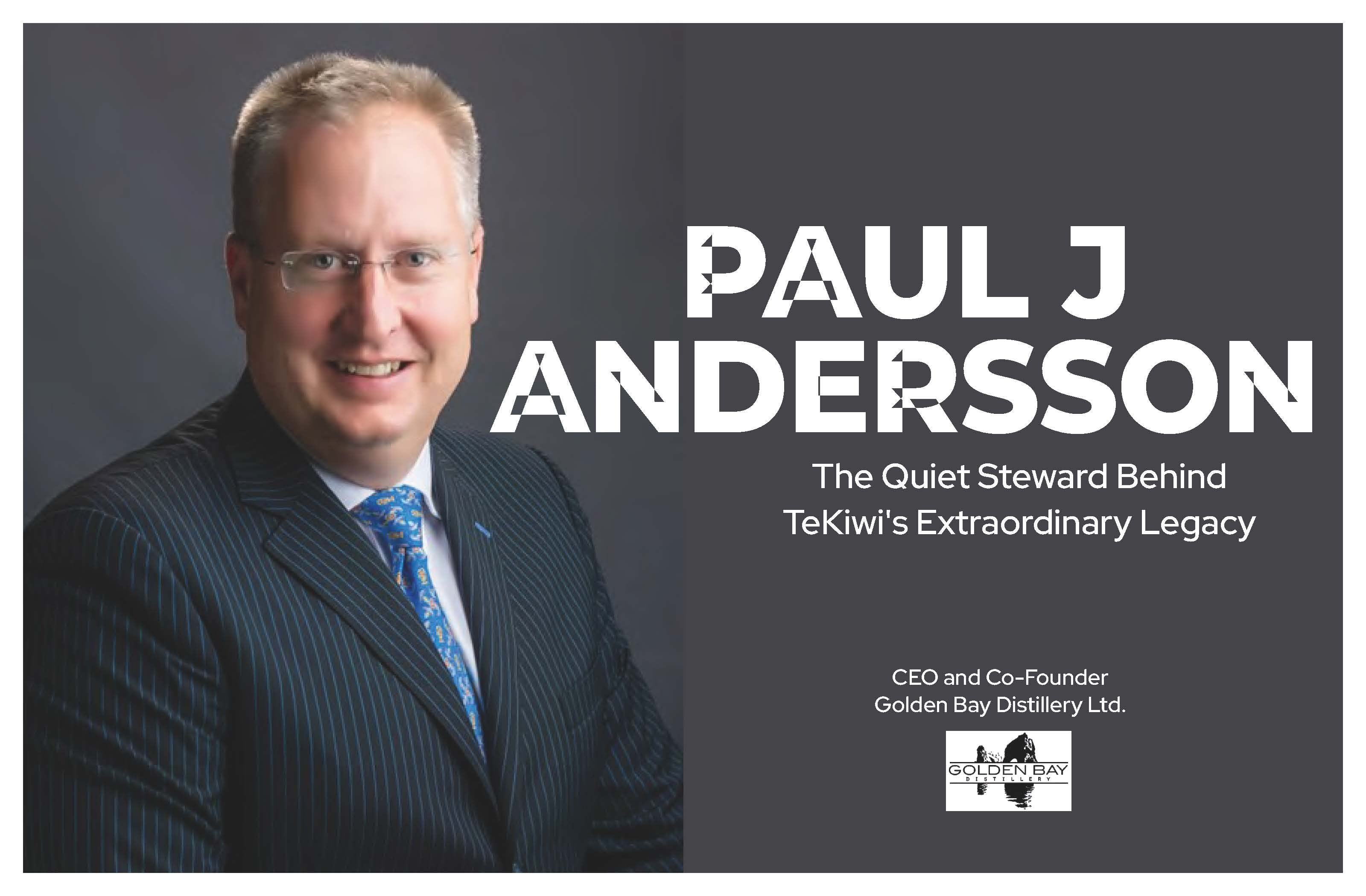 Paul J Andersson – Top Inspiring Entrepreneurs Redefining the Distillery Industry in 2026